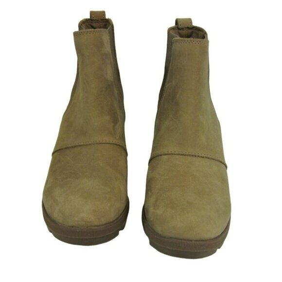 Sorel Slip on Arctic Joan of Arctic Wedge II Winter Leather Boots size 7.5 - Picture 3 of 9